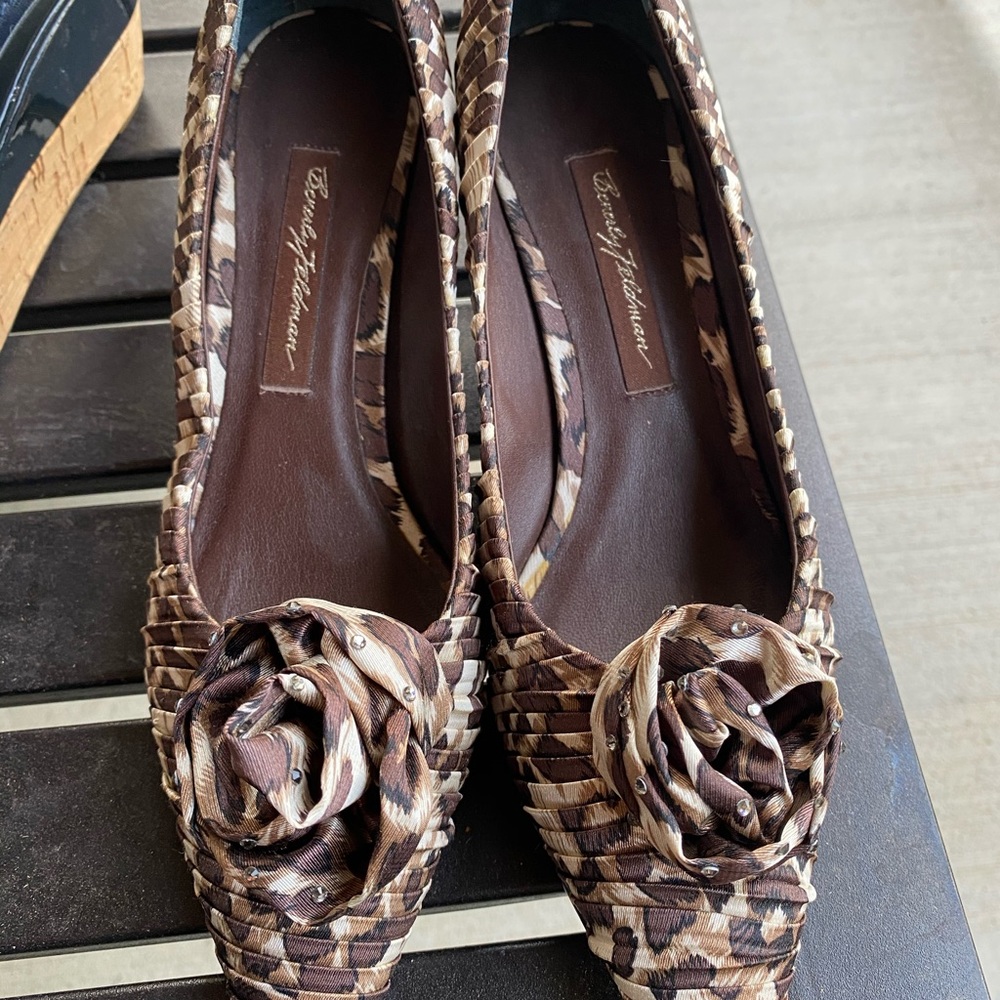 COPY - Beverly Feldman silk heels